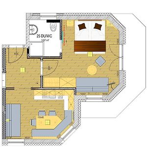 One-Bedroom Apartment 2